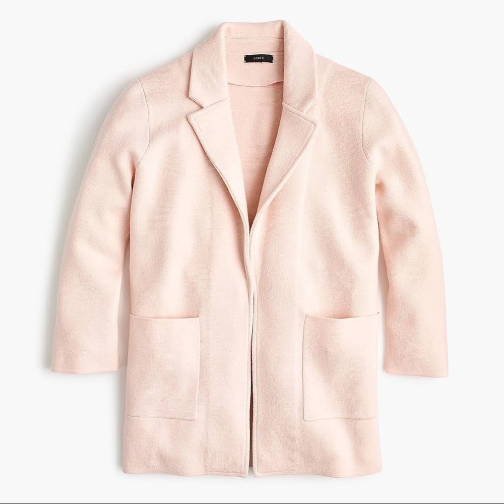 J.Crew | Sophie open-front sweater-blazer